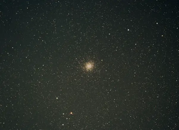 A star filled sky with stars with Gallery Arcturus in the background